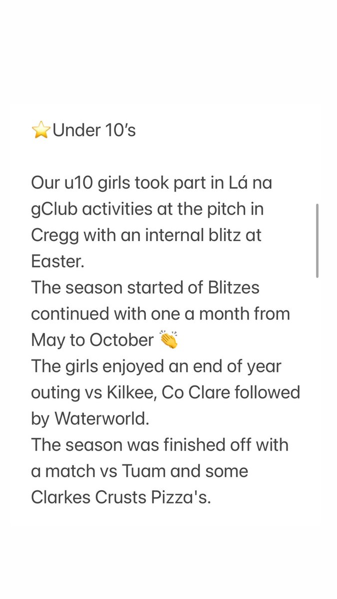 Annaghdown LGFA tweet media