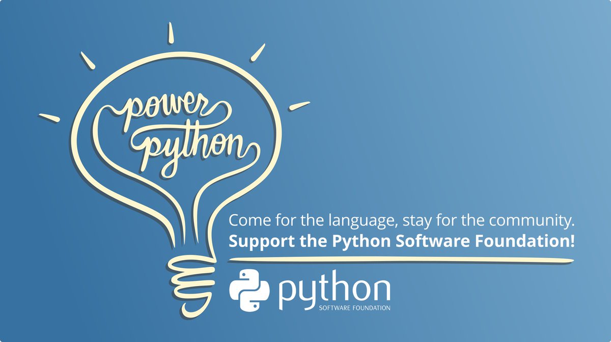 Python Software Foundation tweet media