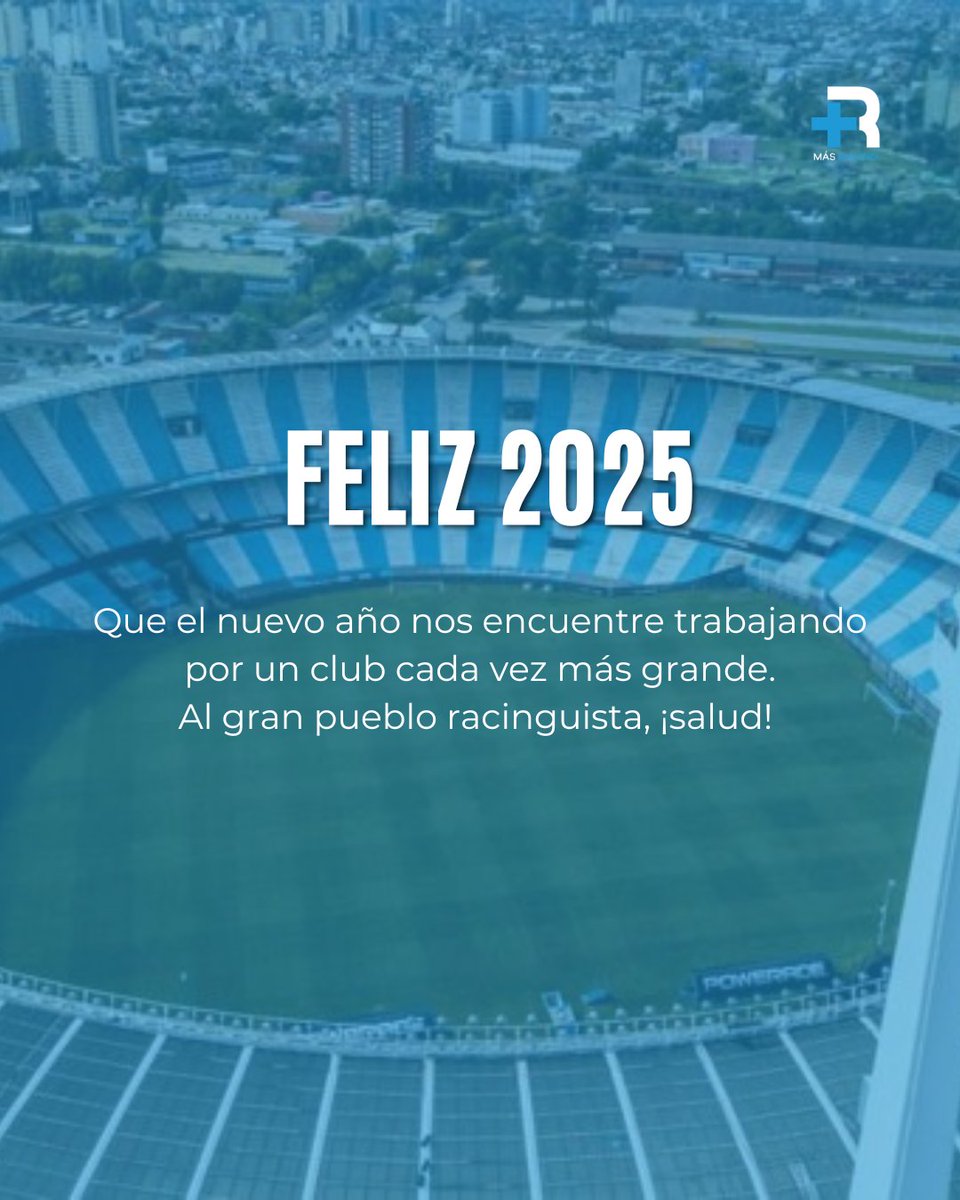 ¡Muy feliz año! 💙 

Brindamos por la pasión de nuestras vidas, para que este año sigan las alegrías y por nuestra gente, que es lo más grande que hay. 

A quienes amamos estos colores, ¡salud!