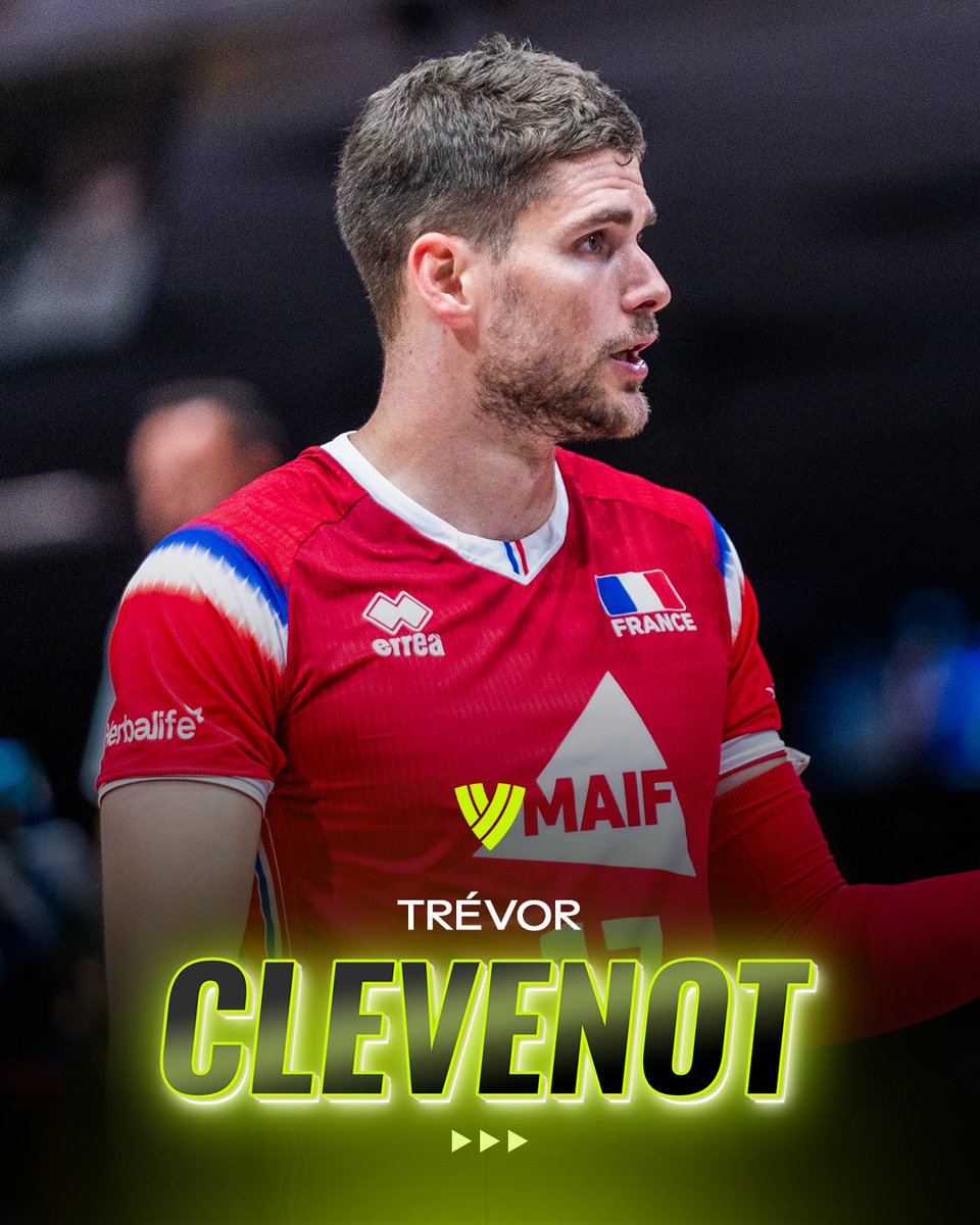 volleyballworld's tweet image. The Best of 2024!

#1 Trevor Clevenot 🇫🇷

The two-time Olympic and VNL champion stands out in a team packed with superstars! In 2024, the outside hitter once again proved to be a key pillar of the French national team in a year marked by triumphs. The pinnacle? Olympic gold,…