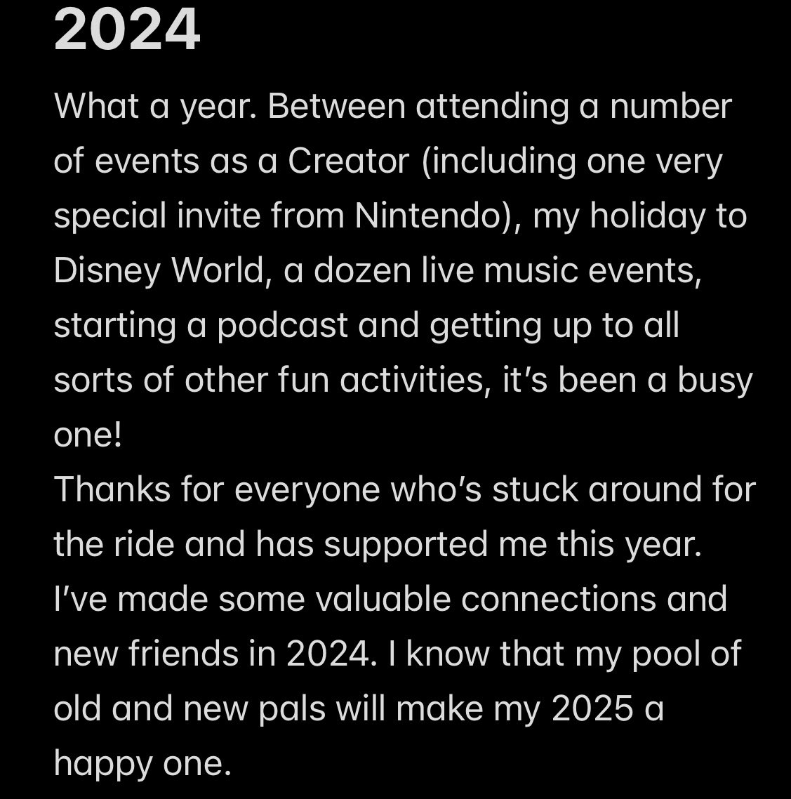 SidewayPlays's tweet photo. Happy New Year. Wishing all of my friends, family and mutuals much love, success, and happiness in the year ahead. https://t.co/BzJrMxMzxp