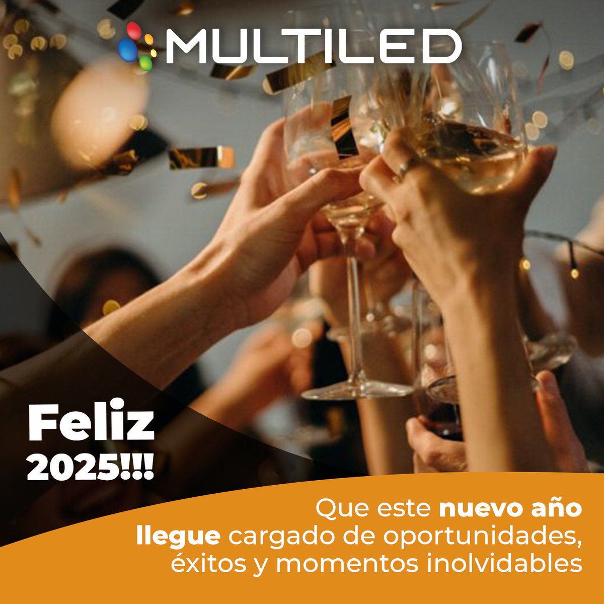 Multiled_SA's tweet image. Que este nuevo año llegue cargado de oportunidades, éxitos y momentos inolvidables.

✨Feliz 2025 es el deseo de todos los que integramos Multiled!!!✨🥂🪅#multiled #iluminacion #pantallas #argentina #feliz2025 #buenmartes #buenaño