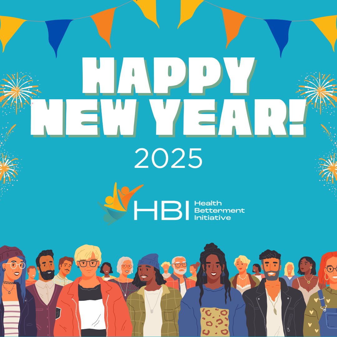 🎉✨ Happy New Year from HBI! ✨🎉
Thank you for your support in 2024. Let’s make 2025 even brighter with hope, health, and happiness! 🌟
#HappyNewYear2025 #CommunityHealth #HBI