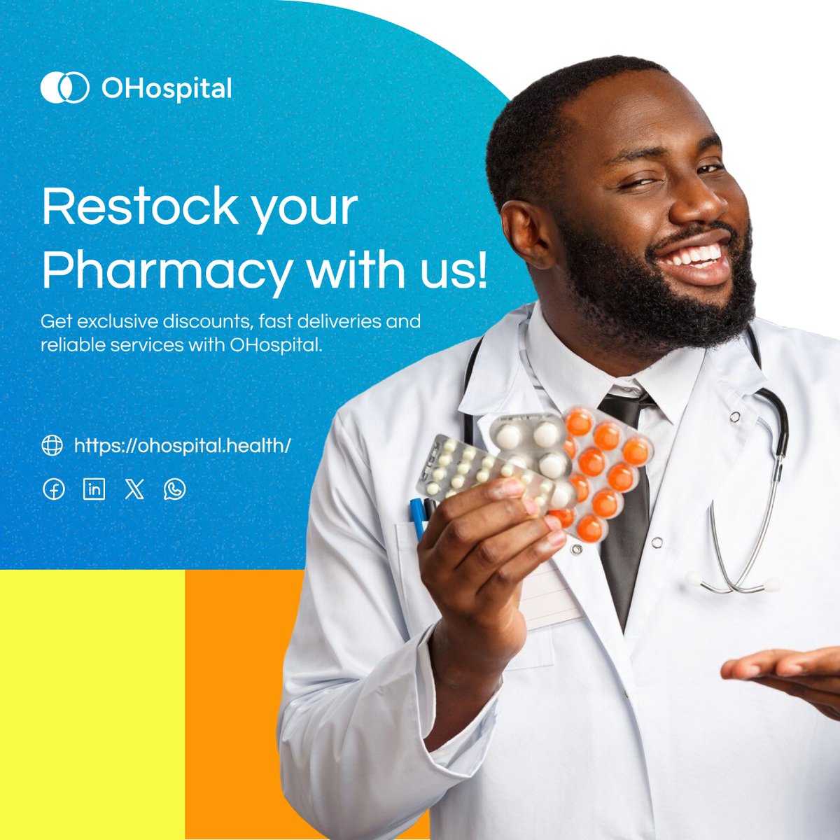 We are making it easy for you to restock your Pharmacy and Chemist. Call us today for more information.

Call Us: +254708828285