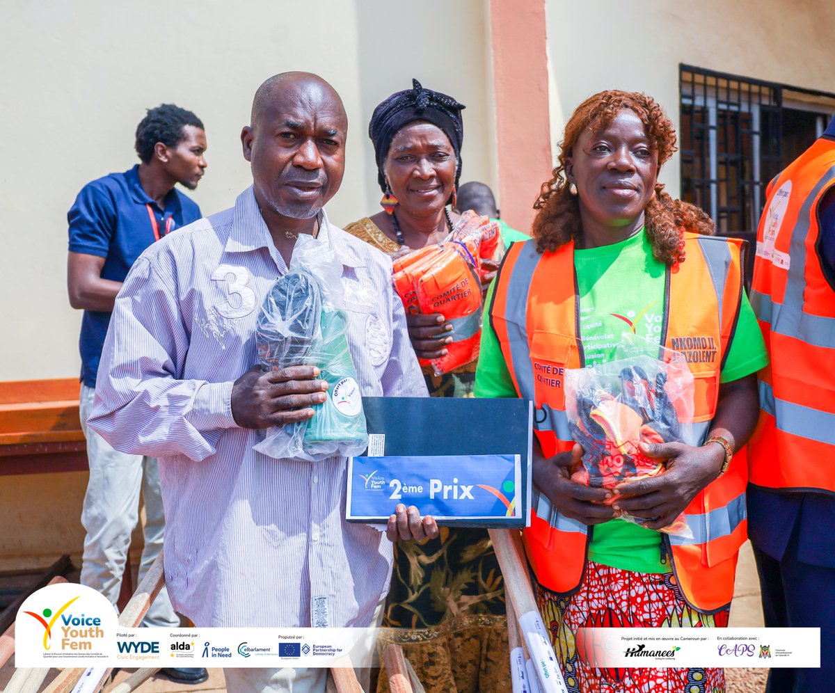 humaneesCMR's tweet photo. 👏 Thanks to our partners: District Council, CAPS, ALDA, People in Need, and the European Union. Together, let’s build inclusive and engaged communities! 🌟

#CitizenEngagement #Sanitation #InclusiveGovernance

📸 Swipe for the highlights! https://t.co/N3q2qIN3Ar
