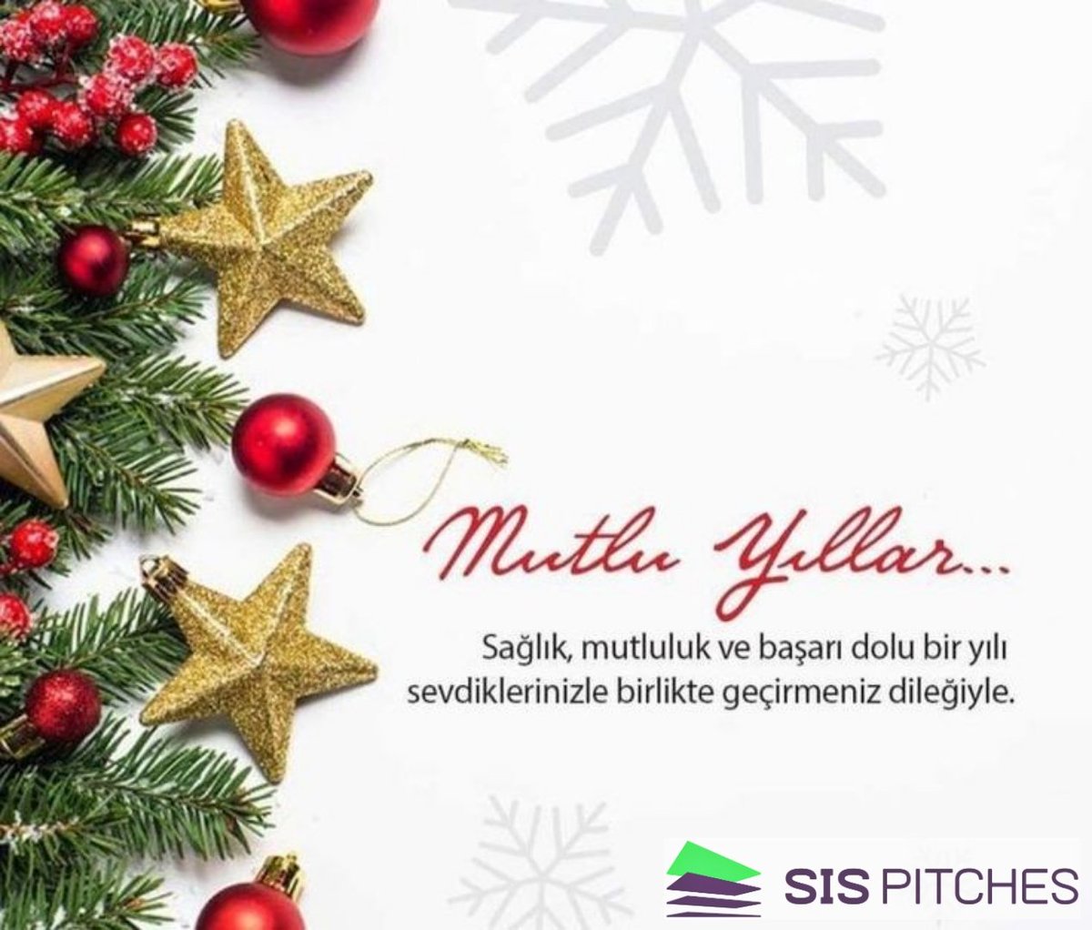 🇹🇷TR: Herkese sağlıklı, mutlu, huzurlu bir sene diliyoruz! 🎉
.
🇬🇧EN: We wish you all a happy new year!🎉
.
#futbol #sispitches #sispitchesee