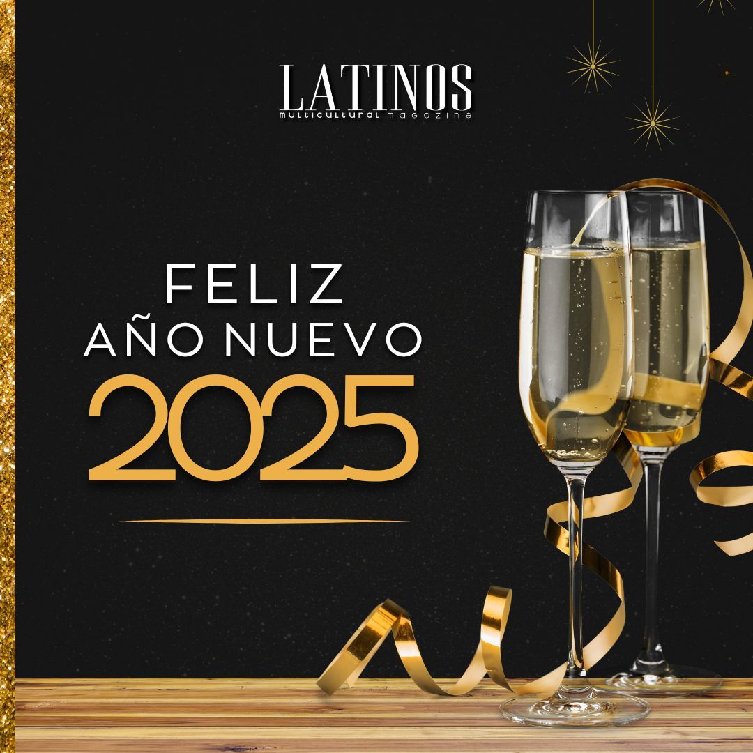 Desde Latinos Magazine les deseamos un ¡Feliz Año Nuevo! 🎉🥂 Que este nuevo año venga lleno de oportunidades, éxito y momentos memorables. Agradecemos a todos nuestros lectores, colaboradores y seguidores por su apoyo continuo.✨🎊 
# FelizAñoNuevo #2025 #LatinosMagazine