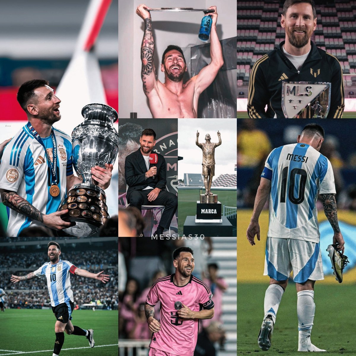 Un resumen del 2024 de Messi.

Un año más acompañando a nuestro ídolo. 

Vamos por más.