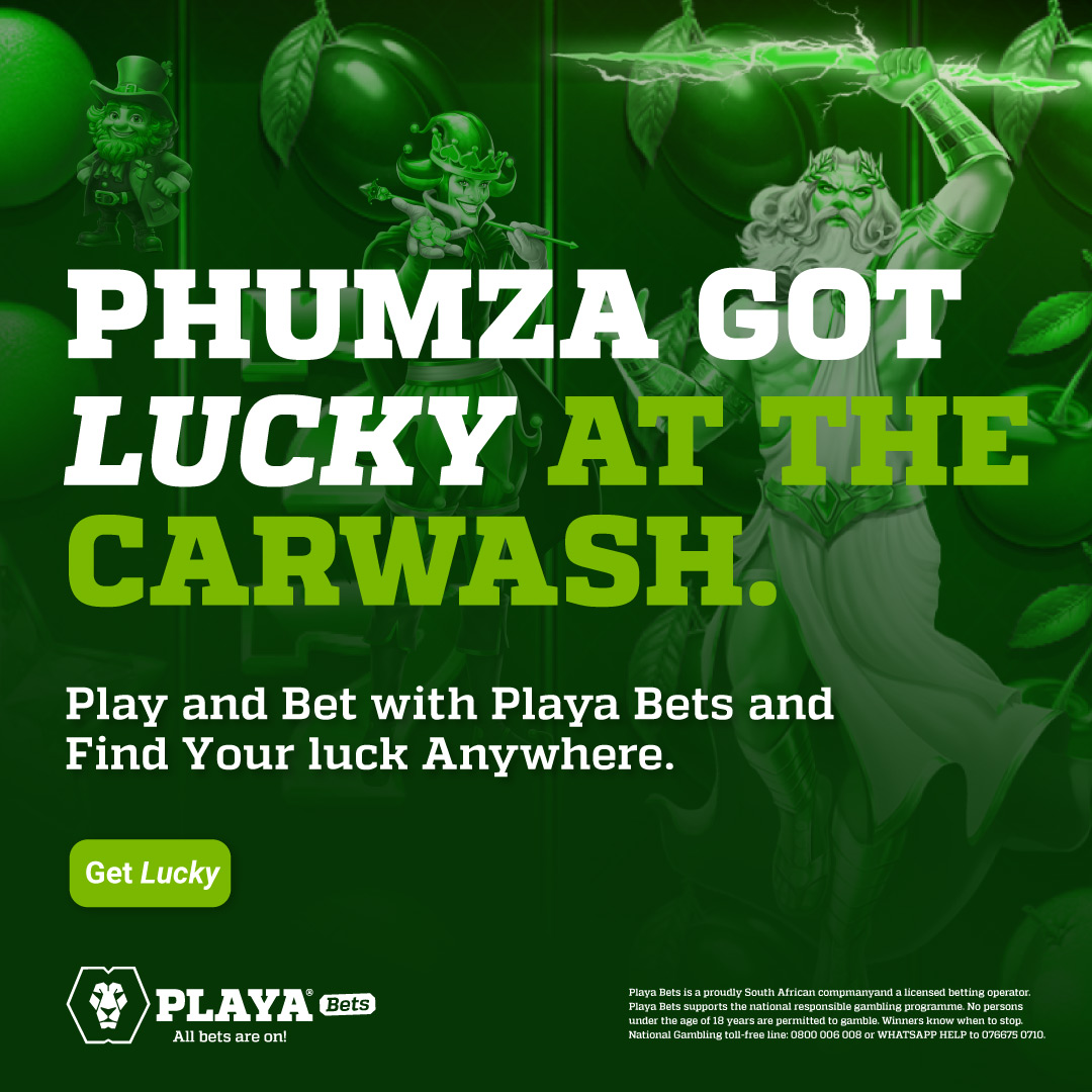 Playabets's tweet image. Phumza Got Lucky at the Car Wash! 🚗💸

Phumza's luck struck while getting her car sparkling clean! What's your luckiest place to play on Playa Bets?

Sign up now: playabets.click/o/gZ9nxJ?lpage…

Playa Bets. 
All bets are on.

#BigWin #LuckyStrike #PlayaBets #AllBetsAreOn