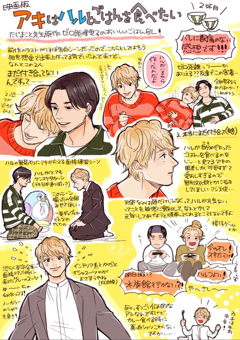 今年描いたものたち⑤
映画アキハルのレポ
セラボ舞台銀牙レポ 