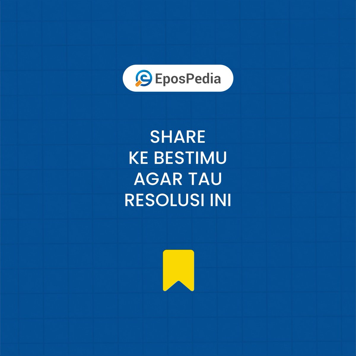 Biar ga jadi wacana doang, Resolusi 2025 kamu harus dibuat serealistis mungkin. Ini bisa dimulai dengan mengkuantifikasi resolusimu. Gimana tuh?

#epospedia #newyear #2024