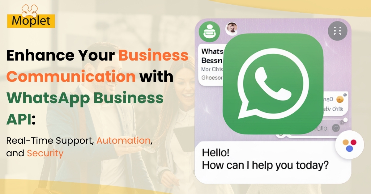 TeamMoplet's tweet image. Our WhatsApp Business API ensures secure, private communication with end-to-end encryption, protecting customer messages, invoices, and receipts.

Know more: moplet.com

#WhatsAppBusinessAPI #CustomerEngagement #AutomatedMessaging #BusinessAutomation