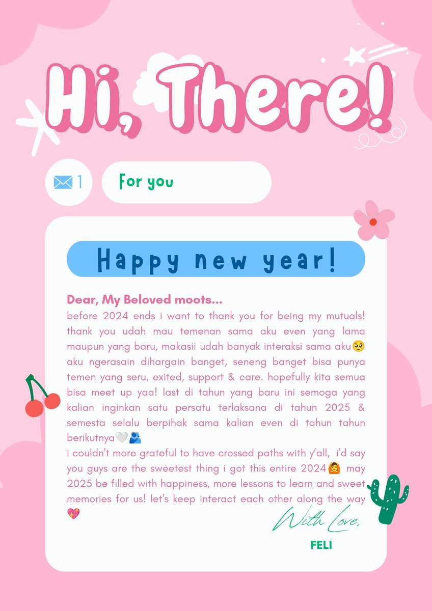 leenorikuri's tweet photo. here's from me guys! so sorry ga ke tag semuanyaa tapi ini semuanya buat moots ku🥹🩷🩷 https://t.co/70ks6HeMyv
