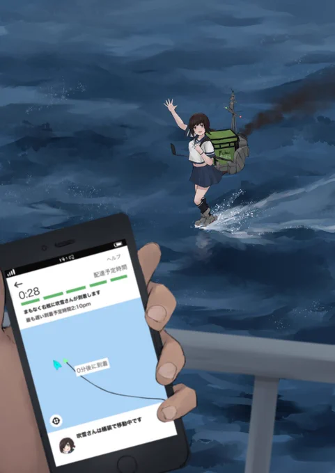 #2024年自分が選ぶ今年の4枚 やはり背景部門...!今後も艦娘達の日常(?)をお送りしていきたいと思います。 