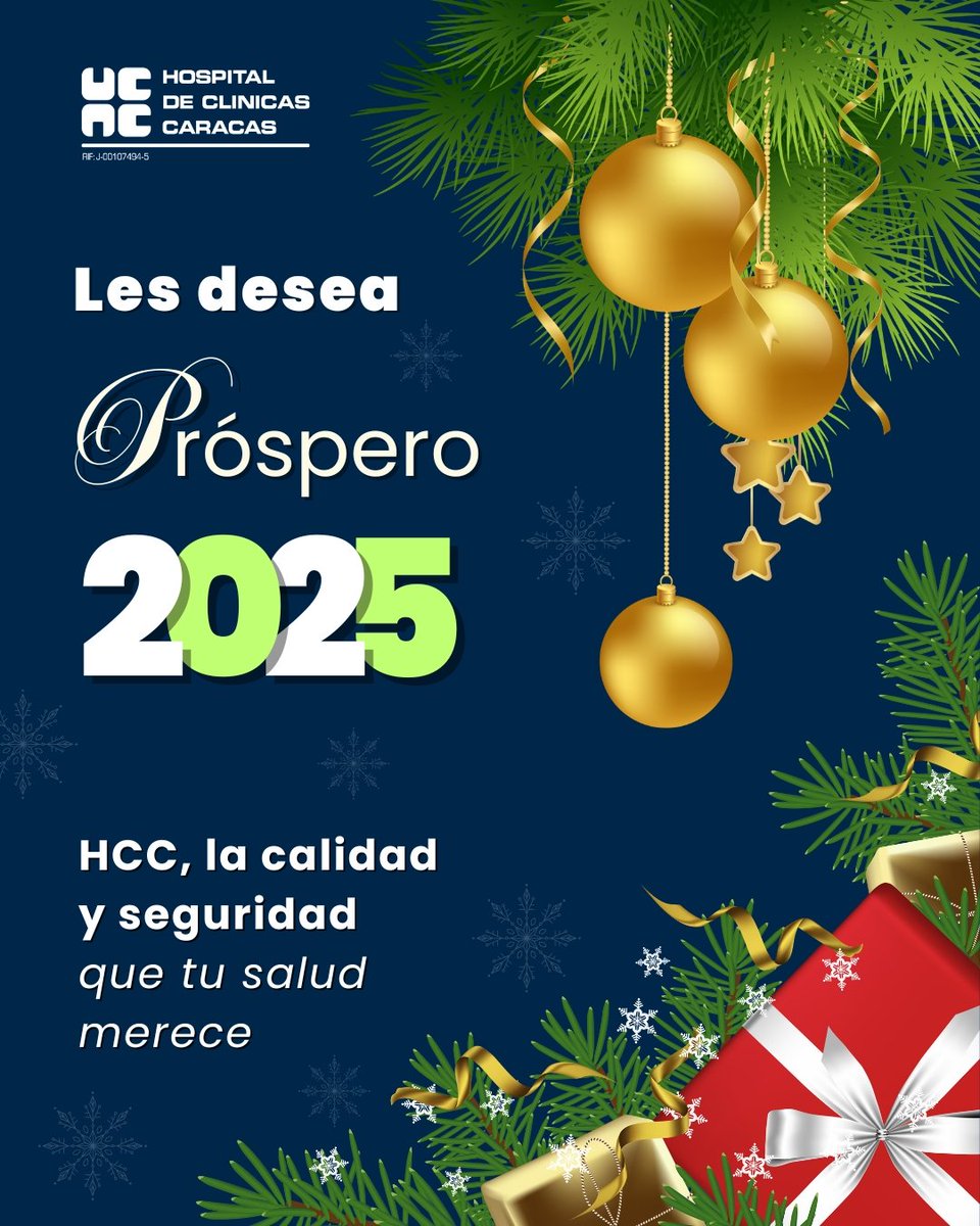 Último día del 2024 y queremos decirte ¡Gracias! por permitirnos estar a tu lado en el cuidado de lo más preciado: ¡Tu salud y la de tus seres queridos!.

Cerramos y despedimos un 2024 de enorme satisfacción, gracias a ti, por preferirnos como tu centro de salud.

¡Próspero 2025!