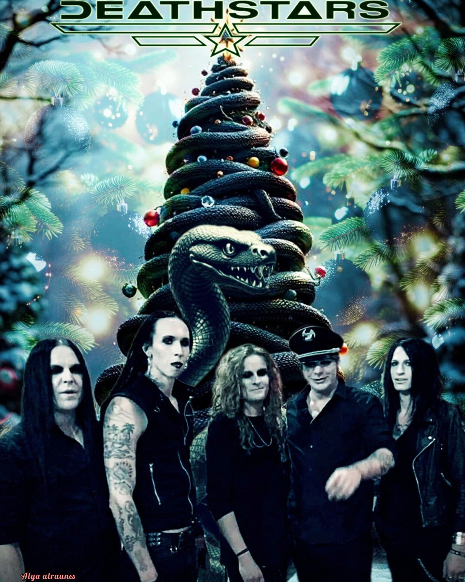 alraunes1's tweet photo. Happy New Year Eve guys @deathstars ❤️🎄❄️✨🐍🖤🥂
#HappyNewYear2025 #deathstars https://t.co/qxZIkrz7ED