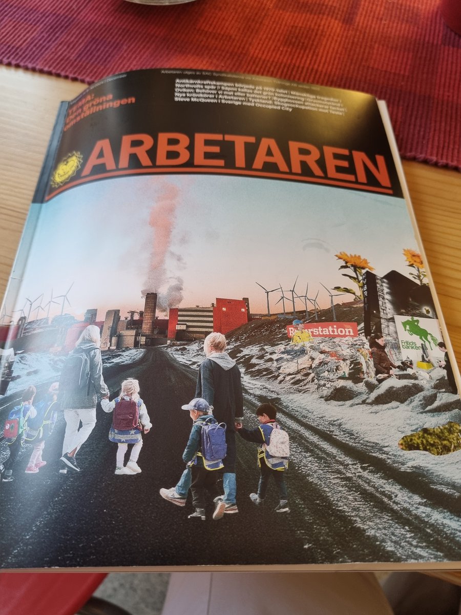 När man läst den hemma så hamnar den i köket på jobbet så kollegor kan läsa. 

<a href="/Arbetaren/">Arbetaren</a>