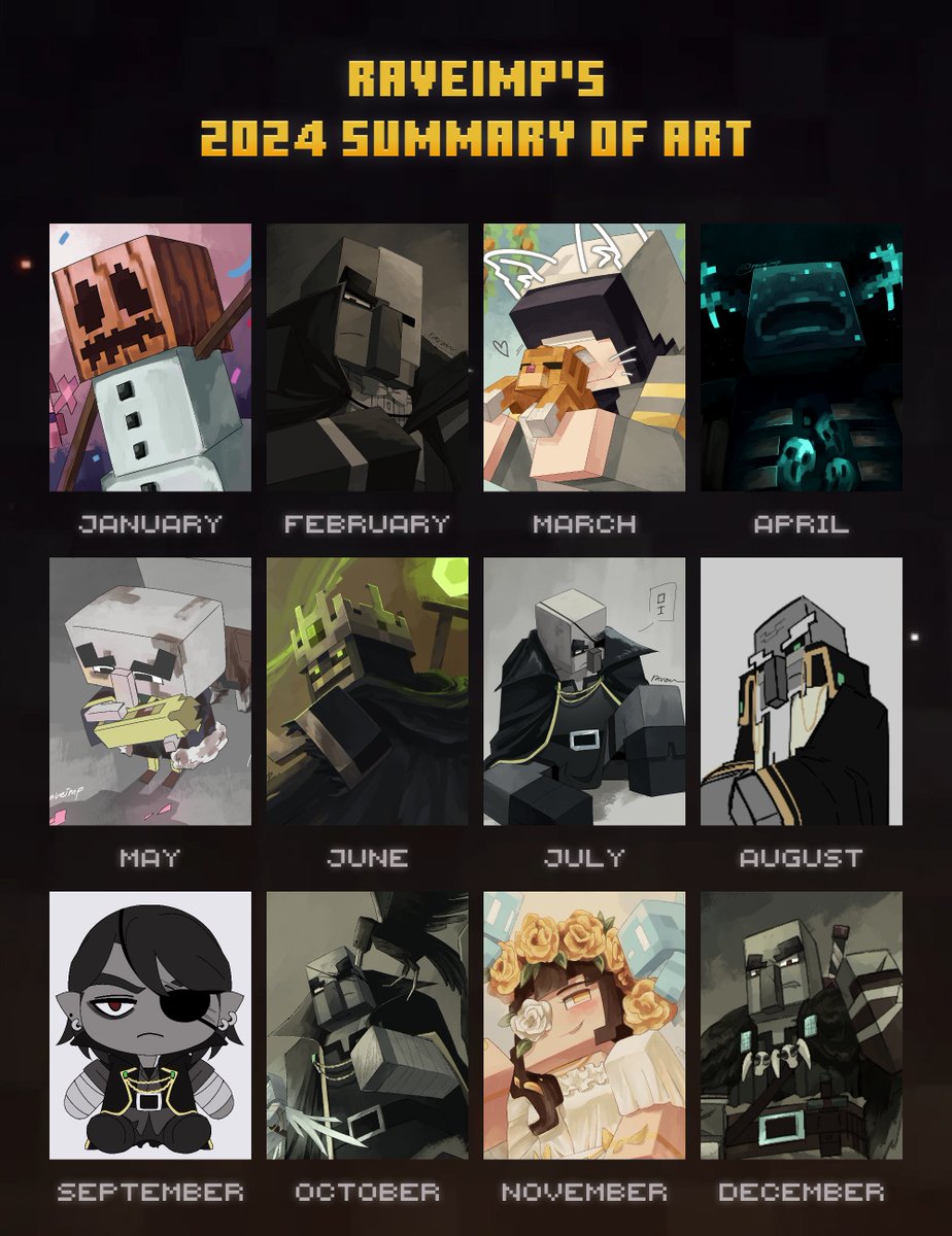 raveimp's tweet photo. Recap
#summaryofart2024 https://t.co/uSM6IaqKSQ