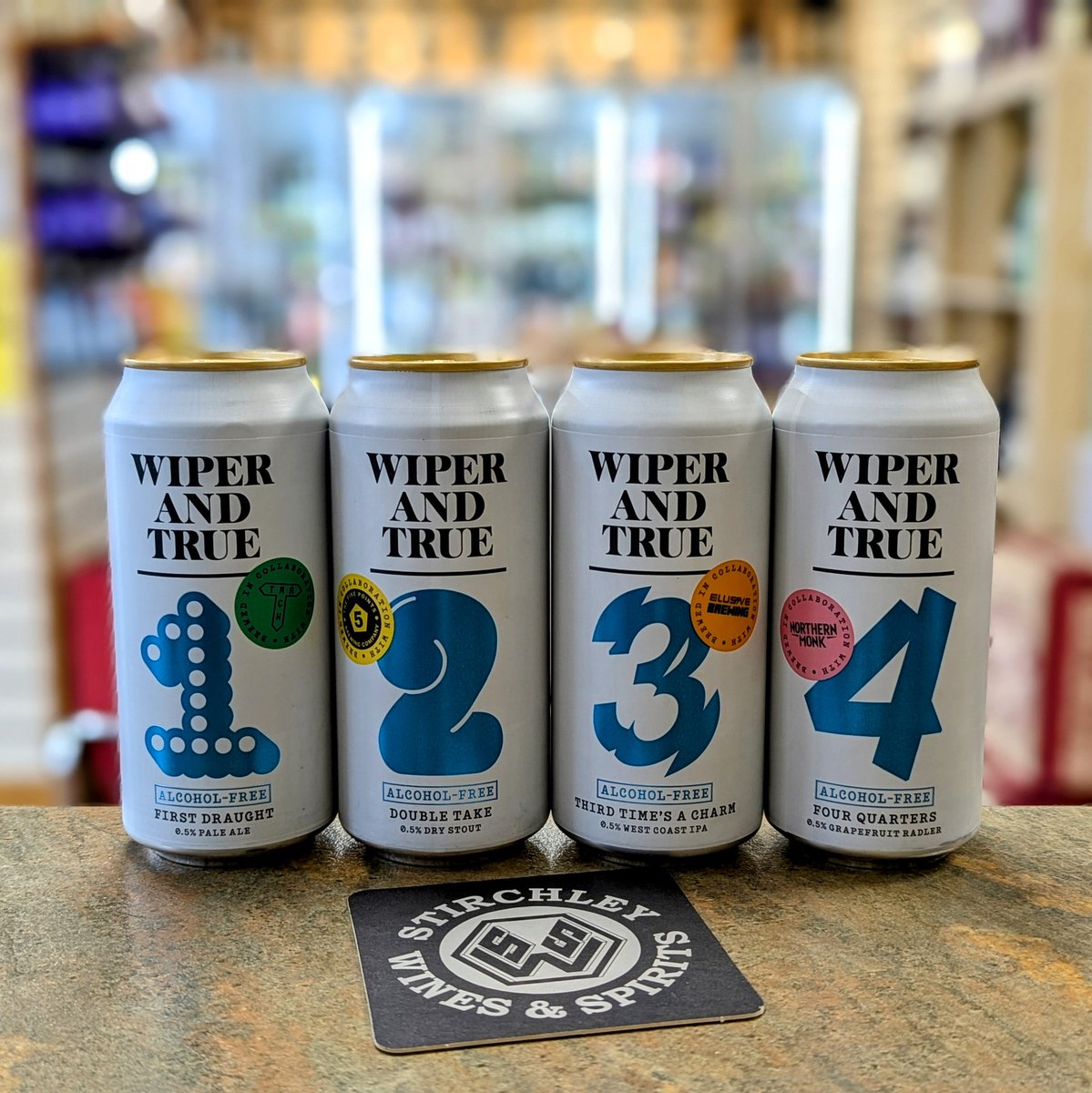 ๐๐๐๐๐๐๐๐๐ ๐๐๐๐๐ & ๐๐๐๐๐๐๐ (@stirchleywines) on Twitter photo Just getting in before the New Year, we have 4 x 0.5% collab beers from <a href="/WiperAndTrue/">Wiper and True | Beautiful Beer</a>...
๐บ First Draught - Pale Ale
๐บ Double Take - Dry Stout
๐บ Third Time's a Charm - West Coast IPA
๐บ Four Quarters - Grapefruit Radler
#VivaStirchley #VivaBrum #ShopIndependent #SWSLowAndNo Just getting in before the New Year, we have 4 x 0.5% collab beers from <a href="/WiperAndTrue/">Wiper and True | Beautiful Beer</a>...
๐บ First Draught - Pale Ale
๐บ Double Take - Dry Stout
๐บ Third Time's a Charm - West Coast IPA
๐บ Four Quarters - Grapefruit Radler
#VivaStirchley #VivaBrum #ShopIndependent #SWSLowAndNo
