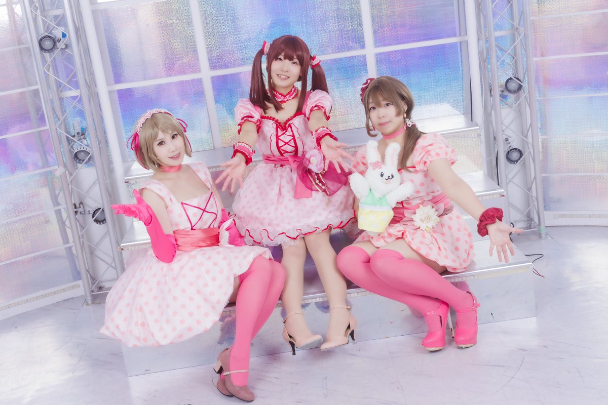 ♡コスプレ♡

💝ピンクドットバルーン🎈
／アイドルマスターシンデレラガールズ

亜里沙<a href="/hinako01781/">ゆるひなこ🐱</a>
智絵里<a href="/omochasan/">もちゃ🍀</a> 
かな子<a href="/k_y_o_k_a/">鏡花</a>

📷かとり〜なさま