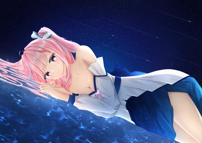 #2024年自分が選ぶ今年の4枚 今年はPCのデータがお亡くなりになったり、引っ越ししたりとイレギュラーが多かったですが、なんとかお絵描きを続けられました。 1年間ありがとうございました～! 2025年もよろしくお願いいたします
