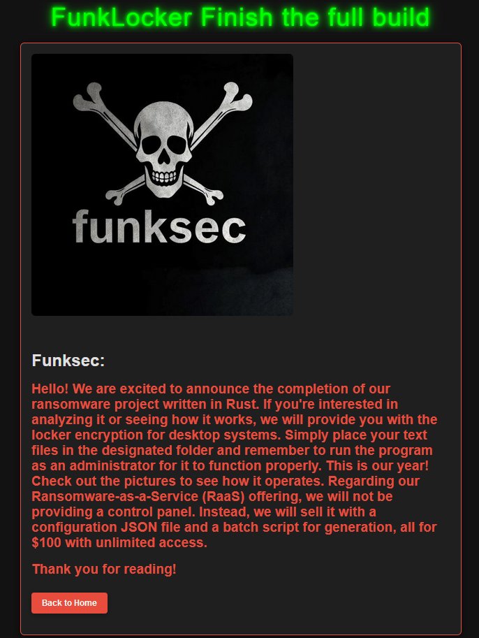 marktsec46065's tweet image. #Funksec #Funklocker #ransomware #DarkWeb