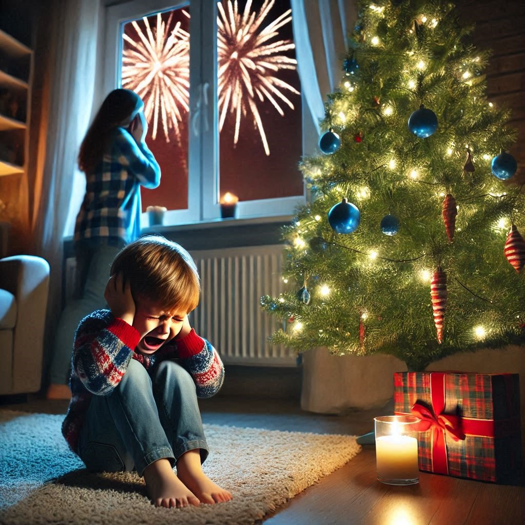 Mujeres_COPEI's tweet photo. Los fuegos artificiales pueden causar más que una simple molestia; pueden desencadenar ansiedad y pánico en personas y animales vulnerables. Concienciémonos y celebremos de manera inclusiva.
#Noalapirotecnia
#Felizañoenpaz https://t.co/DL0opHStQs