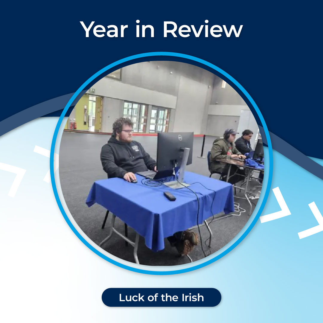 August 6 - With the luck of the Irish on his side, Alex Edwards represented CNA at the WorldSkills testing session. Edwards is enrolled in the Bachelor of Applied Information Technology: Systems and Network Cybersecurity program. Read more: ow.ly/P2SO50U6m5m
