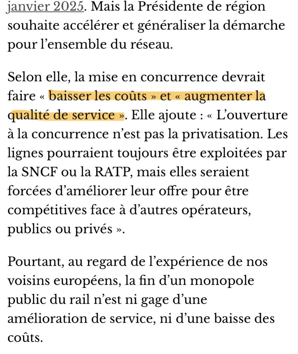 Cette situation est la conséquence directe de la privatisation des bus mise en œuvre par Pécresse. Une privatisation que Pécresse justifie par 10% d’économies de fonctionnement qui seraient ainsi réalisés.