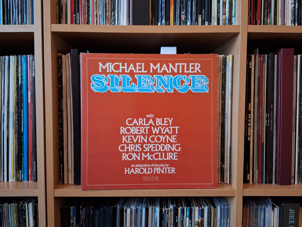 #NowPlaying 

Michael Mantler • Silence (1977)

There's a style called Easy Listening Music. And then there's Uneasy Listening Music... Chris Spedding's guitar work on this album is absolutely stunning. And one can't not love Robert Wyatt too much.