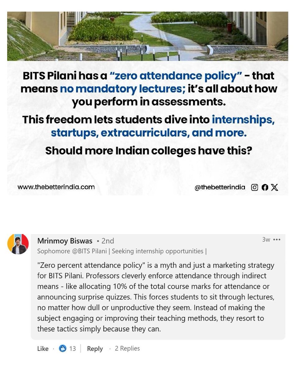 Reading comments of the post is as important as reading the footnote of an article.