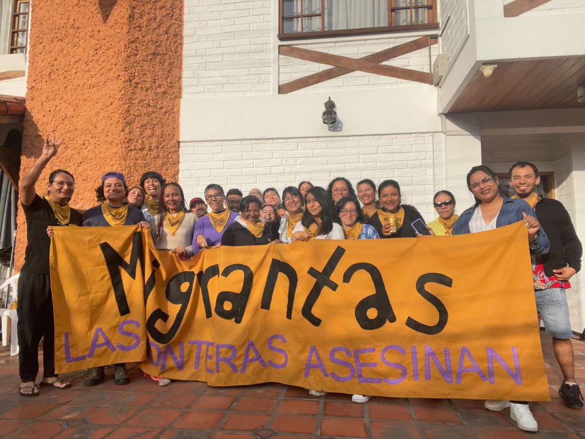 Este año nos expandimos. Nos fuimos a Colombia, a Ecuador y a Brasil. Crecimos en hermandad y tejimos alianzas para que investigar sobre migraciones y fronteras sea más horizontal, más feminista. 

Estamos muy agradecidas y emocionadas para continuar organizándonos en este 2025.