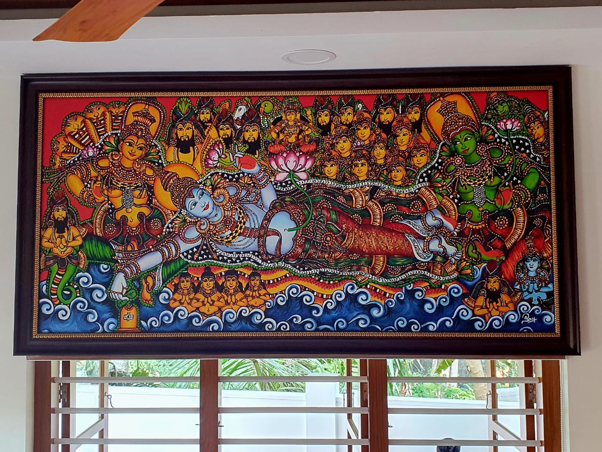 jayarajdudus's tweet photo. One of my latest paintings. Anyone need similar paintings? Please reach out to me. https://t.co/W1RiQ5HqMK