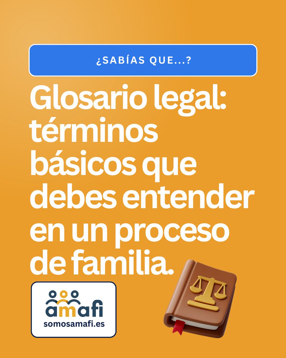 Glosario legal: términos básicos que debes entender en un proceso de familia.

Puedes encontrar el post completo en nuestro LinkedIn:
linkedin.com/company/amafi-…