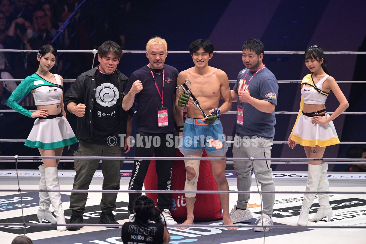 RIZIN】2024年12月31日 ＃桜庭大世 × #矢地祐介 1R 26秒でKO勝利 
