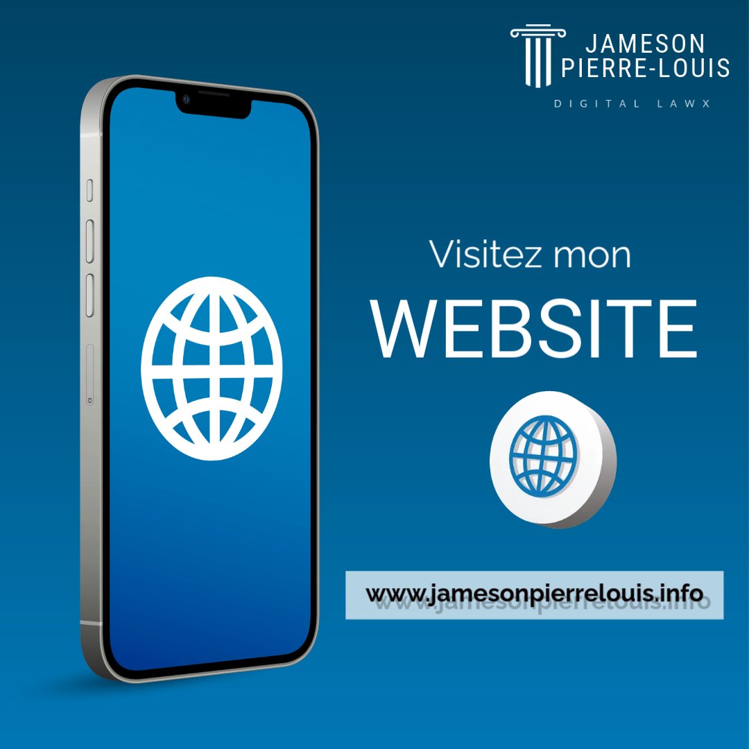 Pielouisjameson's tweet photo. Mon blog a une nouvelle maison !

Au lieu de https://t.co/9jaZbbDowQ, retrouvez-moi dès aujourd'hui sur https://t.co/B6T9QGiUTF pour des analyses sur les enjeux juridiques du numérique en Haïti. 🇭🇹 

#blogpersonnel #droitdunumerique #pierrelouisjameson https://t.co/ez7sng5ueq