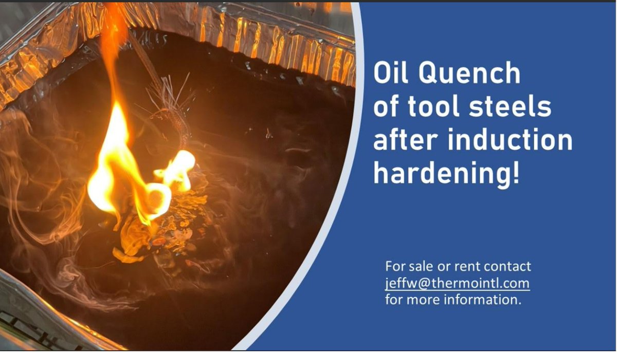 Oil Quench after Induction Hardening
The actual hardening and quenching process may not be in our wheelhouse, but we are happy to develop the process and supply the equipment for our customers after proving the heat and quench produces the desired results.