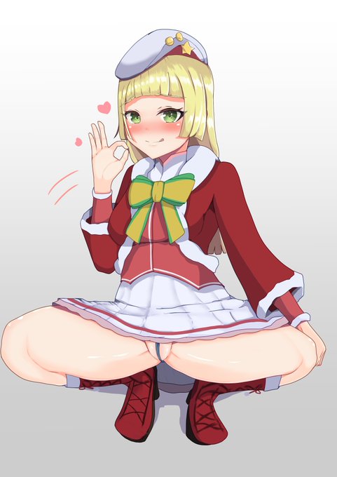 クリスマスリーリエをようやく描き上げれました。
メリークリスマスに誘ってくれるリーリエ 