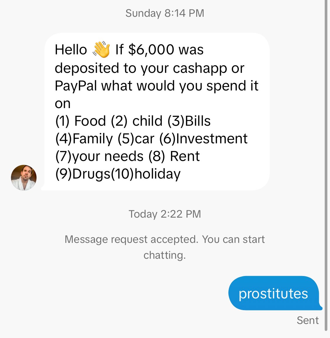 these people gotta stop messaging me 😭😭