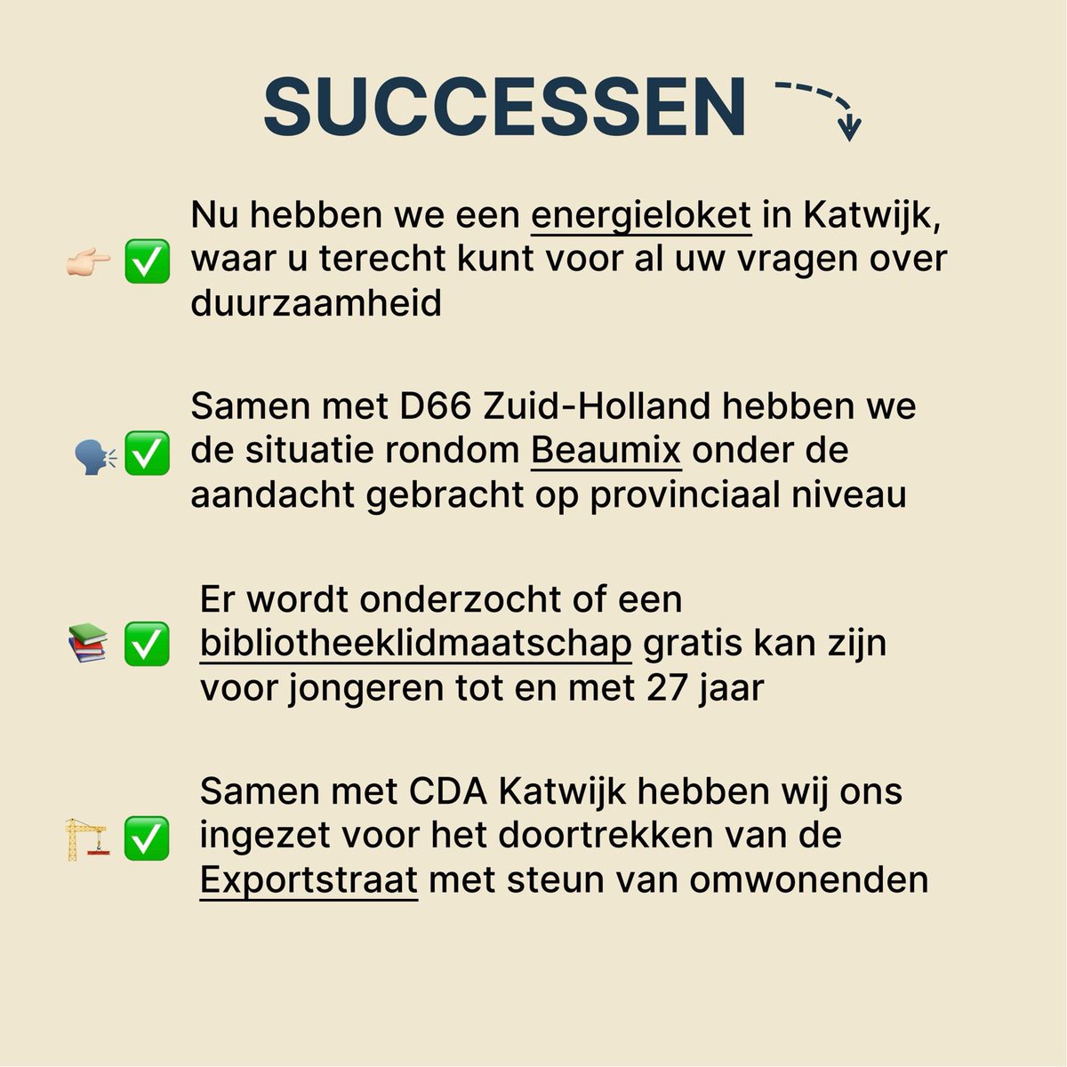 D66Katwijk's tweet photo. Wat hebben we een bewogen politiek jaar achter de rug! Met vol enthousiasme kijken we uit naar 2025 en blijven wij ons inzetten voor een duurzame toekomst. Maar eerst... tijd voor oliebollen en een goed nieuw jaar! 🥂🎆

Fijne jaarwisseling namens D66 Katwijk! 🌟 https://t.co/5l7V7aFuU9