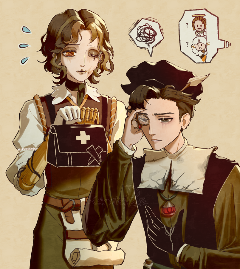 KarotteRAVE's tweet image. ~ 2024 🖋️📍 ~

I drew Orpheus and Matthias this year! ^&amp;lt;^ It&apos;s only a few, but I want to draw more of them in the future!
#OrphMatt #Mattpheus