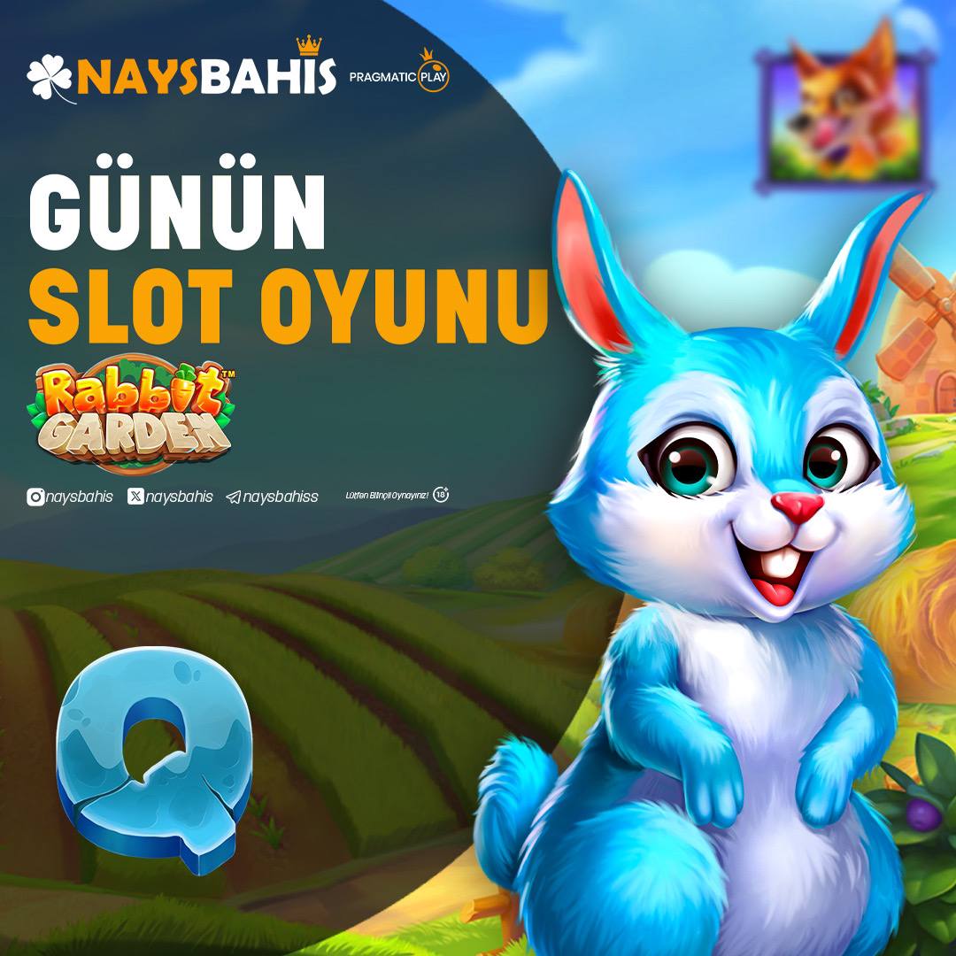 🐰Günün Oyunu Rabbit Garden'sla Kazanmaya Hazır Mısın ? 🐰
🐰İlk Yatırıma %100 bonus🐰
🐰Her Yatırıma %35 Ek Bonus🐰

naysbahis204.com

#nayslakazan #pragmaticplay  #yeniyılagirerken #slot #casino #slot #JackpotWorldWin