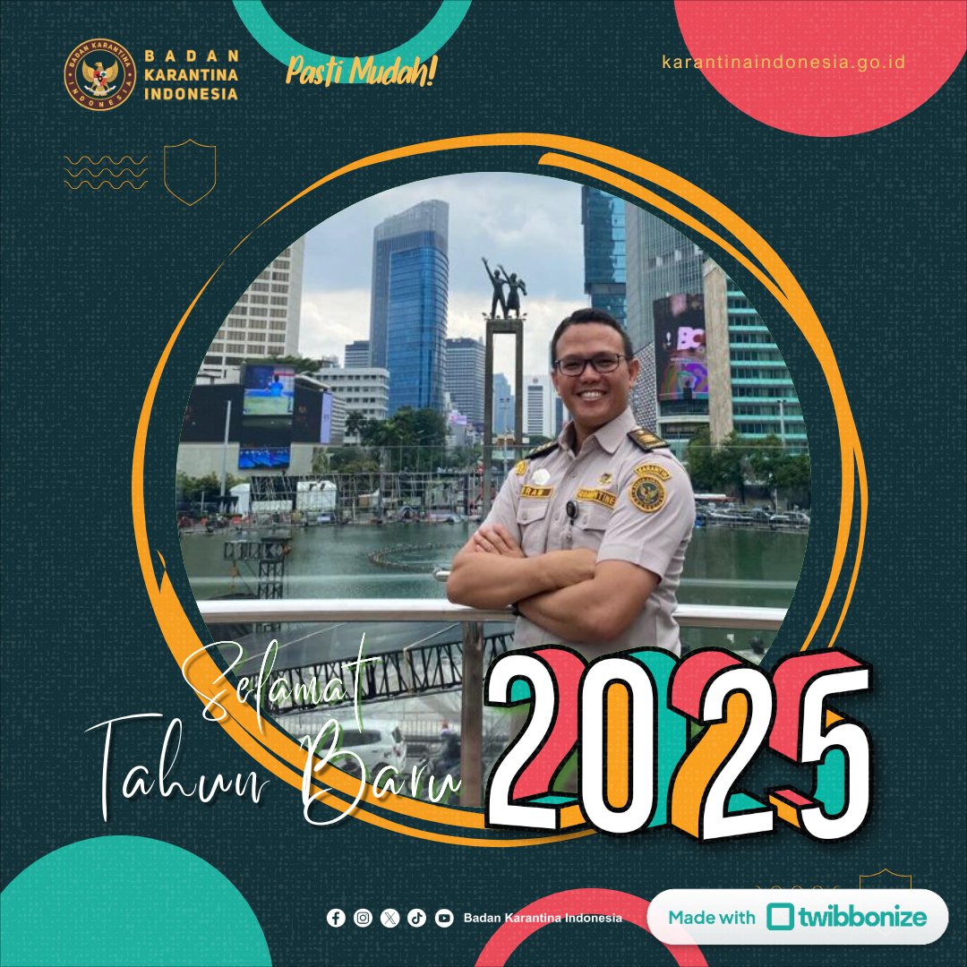 SumantriBram's tweet photo. Terima kasih 2024 atas perjuangan, kesempatan, pengalaman dan pencapaian. Semoga berkah dan keselamatan tercurah untuk kita semua di tahun depan. Selamat datang 2025!

#ThankYou2024
#Welcome2025
#QForce
#QuarantineMinded
#JagaNegeriKita https://t.co/qQGskZpmeF