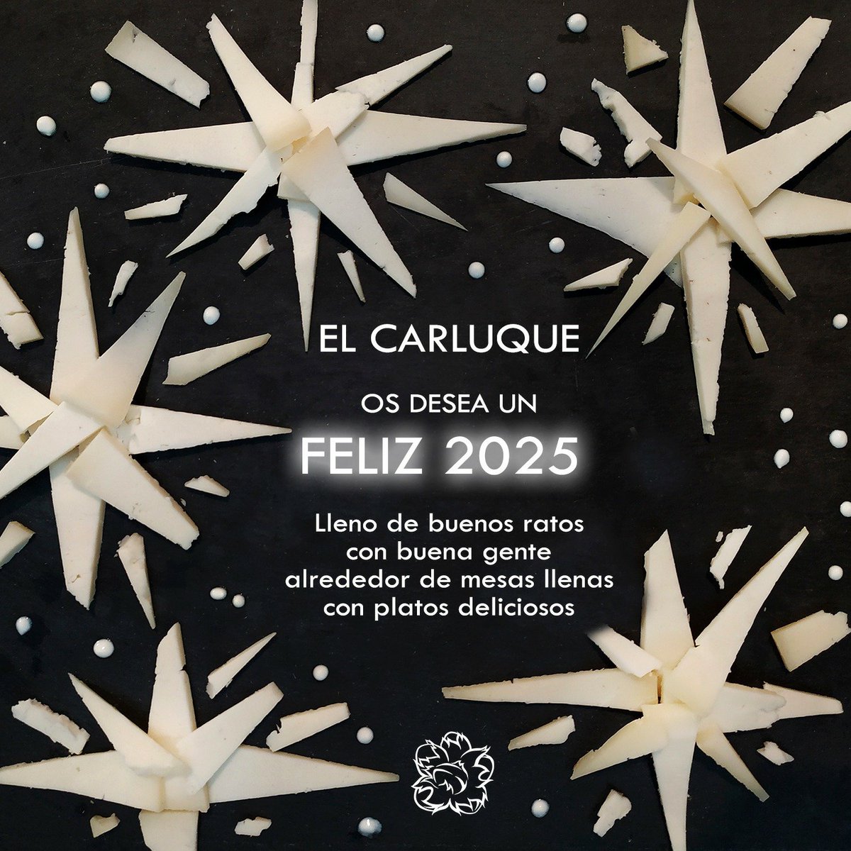 Por un 2025 que os traiga más cosas buenas que el año pasado pero menos que el siguiente.
Deliciosas fiestas y sabroso año nuevo ✨🐑✨🐐✨