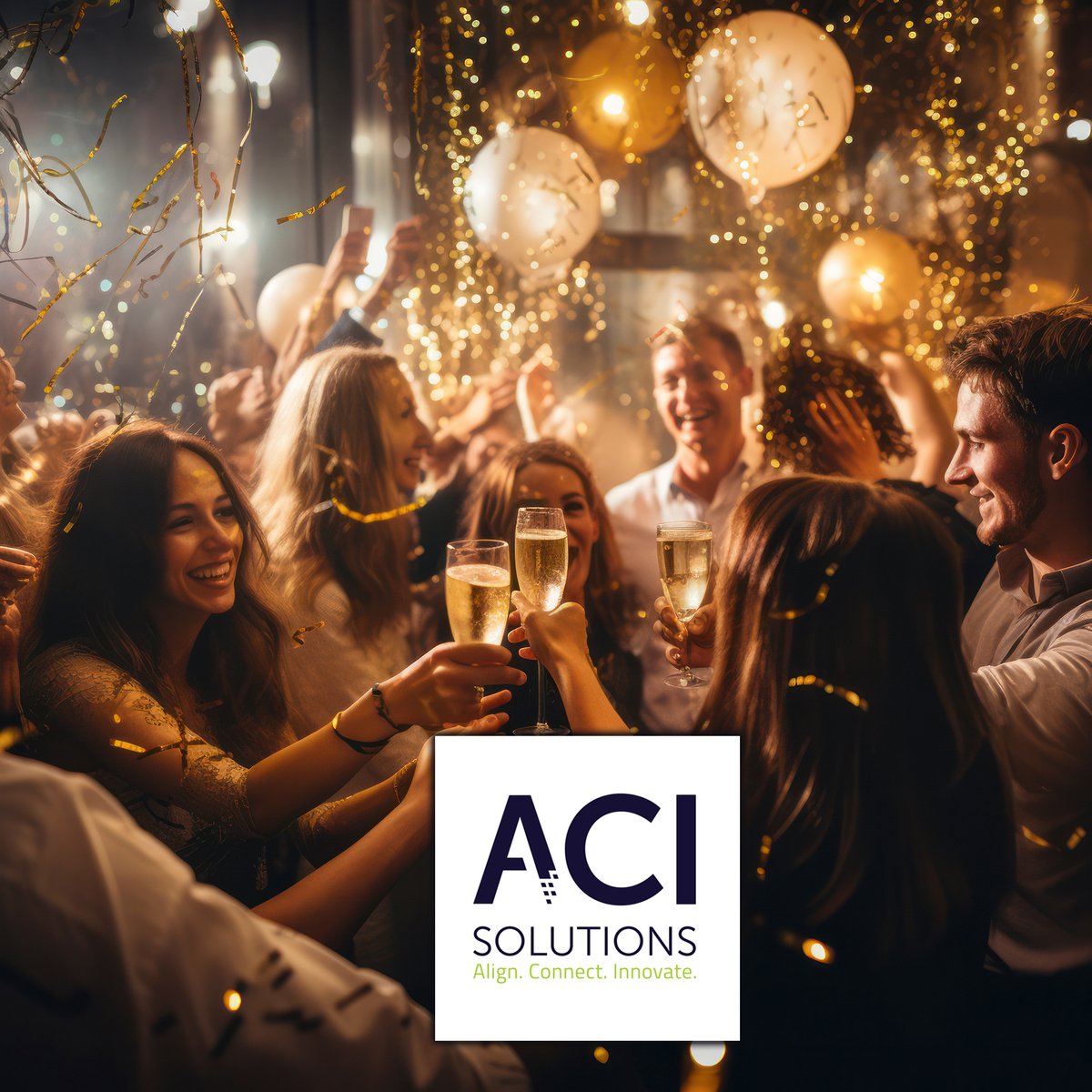 🌟🎆 Cheers to a new year filled with new opportunities! From all of us at ACI Solutions, we wish you a fantastic New Year's Eve and a bright 2025 ahead! 🥂💖