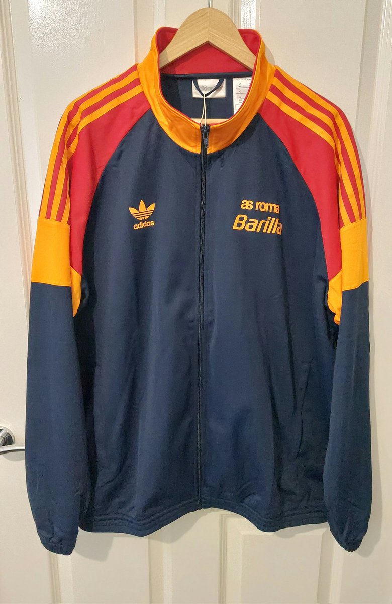 AS Roma Bring Back 1993 Track Jacket 🇮🇹 Superb quality as you'd
