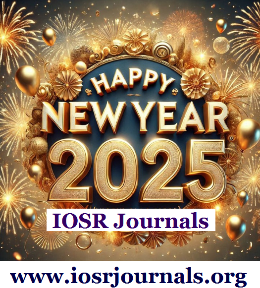 iosrresearch's tweet photo. Wish you a very New Year 2025@ IOSR Journals 
https://t.co/rRt3g81IEd
Whatspp: 91-9311515042
Mail id: support@iosrmail.org https://t.co/9JhJBm6L1v