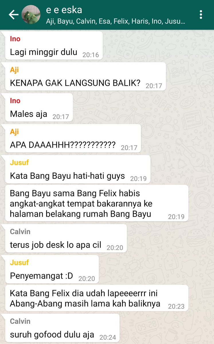 eskalokal's tweet photo. Tahun baru kali ini di rumah Bang Bayu! https://t.co/FniJnWtjCC