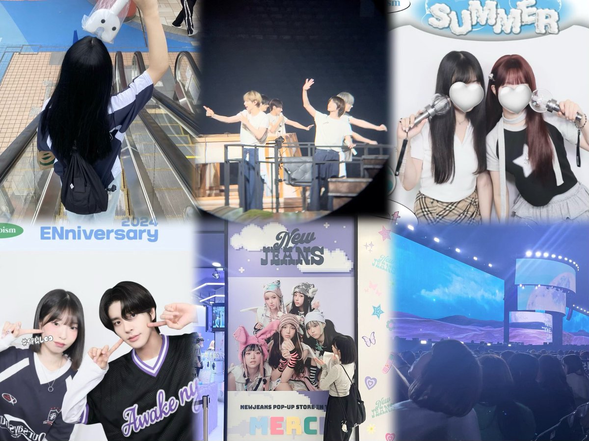 Iuvforever_'s tweet photo. 2024ENHYPENはもちろんだけどTXTもNewJeansも会えてほんとに恵まれた1年でした🩵🪽
2025の目標は皆ともっと仲良くなって現場で会う事멀어をコンサートで聞く事です！(ˆт · тˆ) 社会人頑張るぞ〜 https://t.co/jkHm3weu78