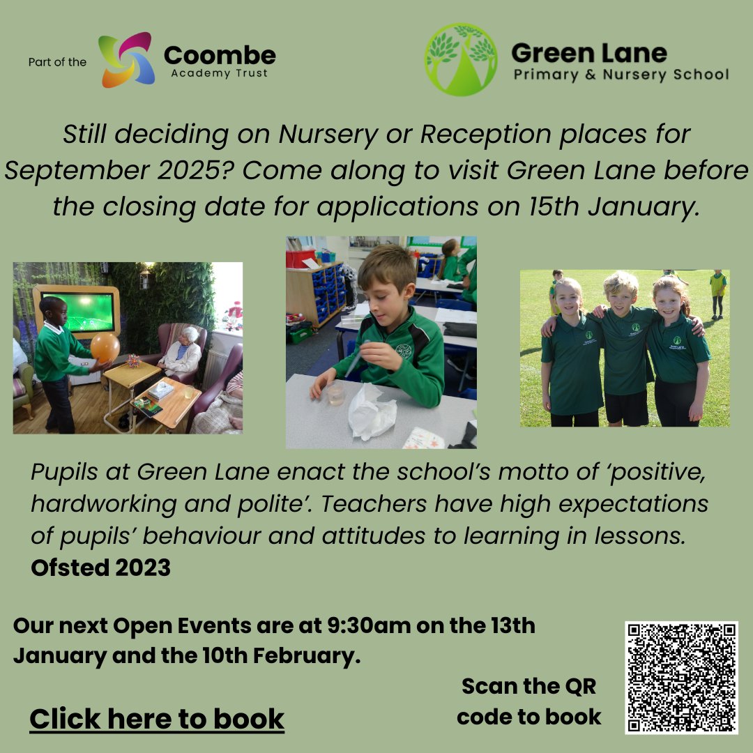 Green Lane Primary and Nursery School tweet media
